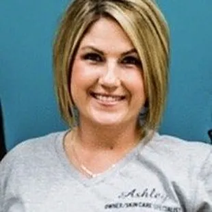 Owner and head esthetician, Ashley
