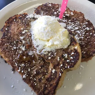 Pumpkin French toast.