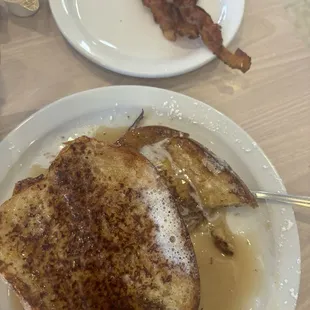 French Toast and bacon