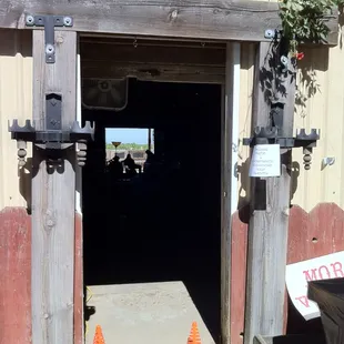 Entrance to the winery proper.