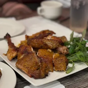 Half a chicken