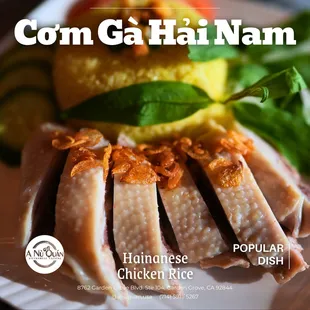 Cơm Gà Hải Nam - Hainanese Chicken Rice
