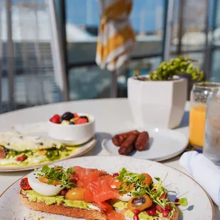 Breakfast on the patio
