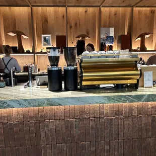Coffee counter