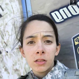 Pre! Only picture I have showing the severity of my brows !