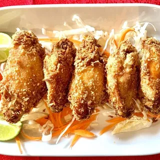 108. Thai Style Fried Chicken Wings
