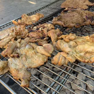 Grilled Chicken &amp; Carne Asada