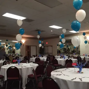 Balloon work with your party rental items? Balloon column, balloo arch