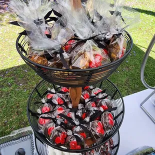 So many delicious treats, so beautifully decorated.