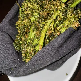 Charred broccolini