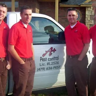 The Christensen Brothers:  Barry, Bryan, Aaron and Dennis have been in the pest control industry since 1995.