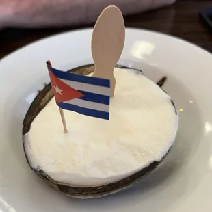 Coconut ice cream