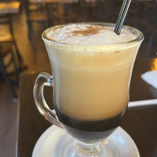 Cuban Coffee with Steam Milk