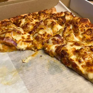 Butter Chicken Pizza