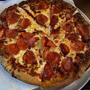 &quot;Small&quot; pepperoni pizza