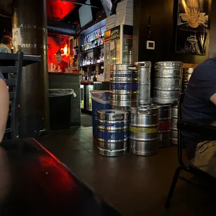 a man sitting at a bar