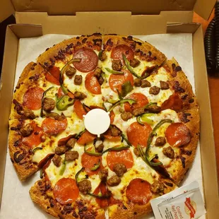 3 Topping pizza