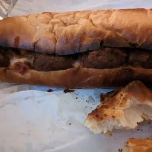 Meatball sandwich