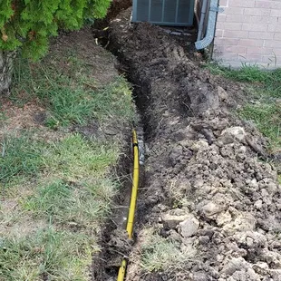 Install Natural Gas Lines
