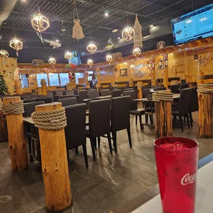 interior, tacos