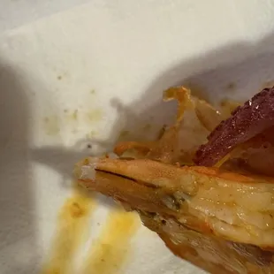 Shrimp not deveined