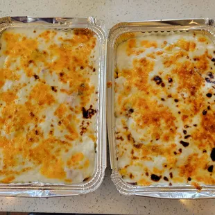 Baked Cod, Ham, &amp; Cheese w/ Rice (3 stars) &amp; Baked Sweet Corn &amp; Pork Cutlet w/ Rice (3.5 stars)