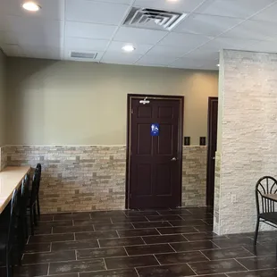  dining room with a table and chairs