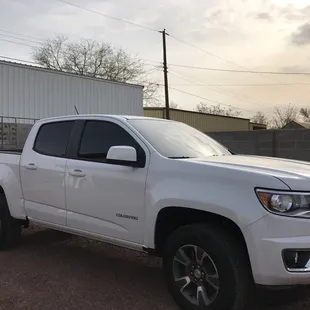 Z-71 Colorado done in all 5%!! Oh yeah don't forget about the windshield in 35% HP