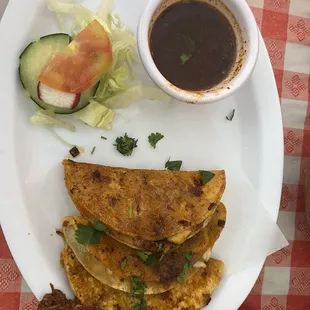 Quesabirria tacos lunch special