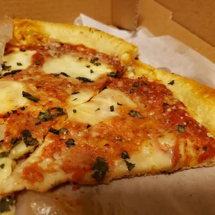 Margherita pizza