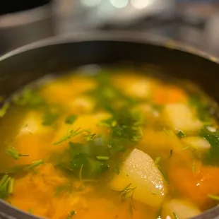 Nagaimo &amp; kobacha soup :)