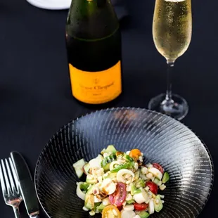 Hearts of palm salad