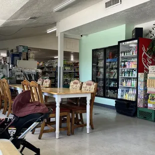 Grocery store attached