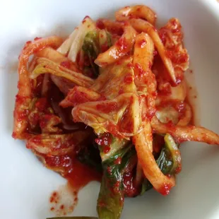 Complementary kimchi