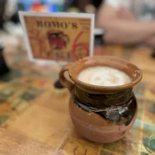 Latte with vanilla