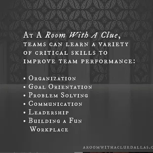 Corporate Team Building, Problem Solving, Corporate Events: Come to A Room With a Clue.