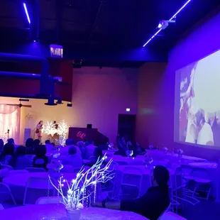 17ft by 35 ft projection system