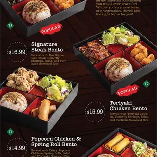 Bento Menu