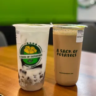 Coconut Trifecta &amp; Classic Hong Kong Milk Tea