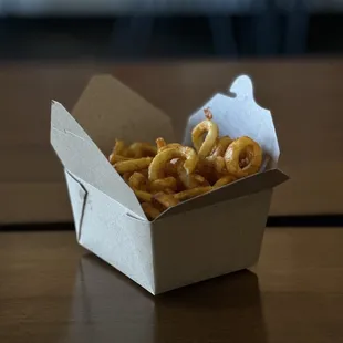 Plain curly fries