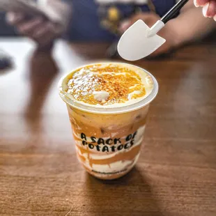 Thai Creme Brulee so good!