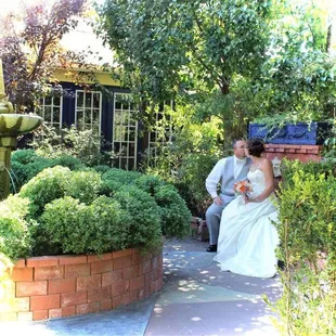 A little kiss in the garden