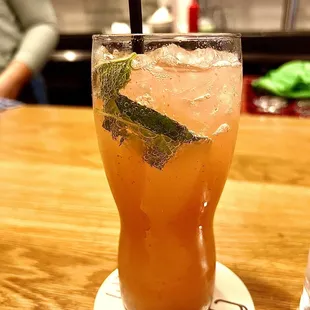Strawberry ginger beer