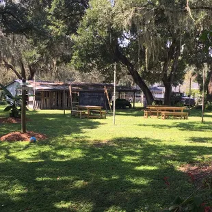 Exterior class/workshop area.