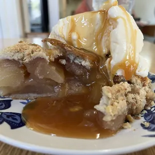 Hot Caramel Apple a la mode Specialty Pies