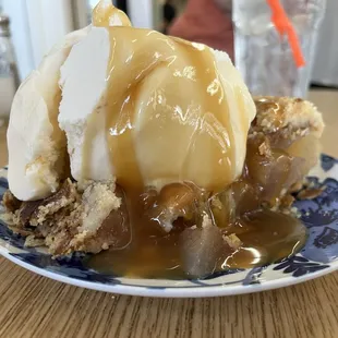 Hot Caramel Apple a la mode Specialty Pies