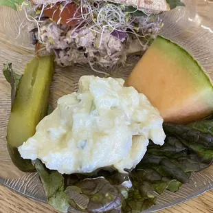 Another amazing lunch at a slice of goodness.