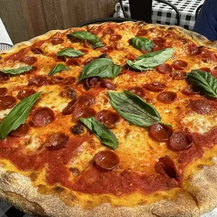 Pepperoni pizza