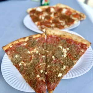pizza, food