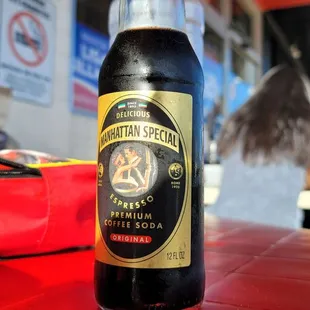 a bottle of beer